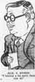 Caricature of Alderman Sidney Dyson (d.1978)