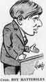 Caricature of Councillor Roy Hattersley (1932 - ) Caricature of Councillor Roy Hattersley (1932 - )