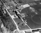 Aerial view of Rowlinson Secondary Technical School, Dyche Lane