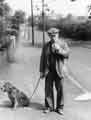 George Hill of No. 361 Handsworth Road photographed c.1951 on the way to his allotment on Bramley Lane George Hill of No. 361 Handsworth Road photographed c.1951 on the way to his allotment on Bramley Lane