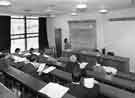 Lecture theatre at Stocksbridge College, Hole House Lane