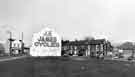 View of Alderson Road North (right), and Bramall Lane (left) St.Marys showing Nos. 347 - 361 J. E. James, cycles