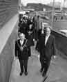 View: s35783 Opening of the Central Congregational Church (latterly Central United Reformed Church), Norfolk Street showing the Lord and Lady Mayoress Alderman Harold Hebblethwaite and Mrs.Hebblethwaite