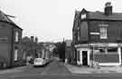 Corner of Brooklyn Road and Rushdale Road, Meersbrook showing B.E.C.News. newsagents (right)
