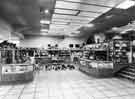 Interior of Brightside and Carbrook Cooperative Society, Castle House (No.1) department store, Angel Street showing the toys department