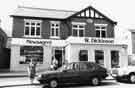 View: s35990 W. Dickinson, newsagent, Manor House, Chapel Street, Woodhouse 
