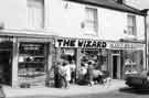View: s35997 Chapel Street, Woodhouse showing (left to right) The Wizard and Scott Dickinson, newsagents 