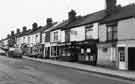 Shops on City Road showing Halifax Building Society