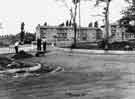 Construction of Chesterfield Road South looking towards Lowedges Estate 
