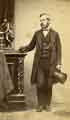 Unknown man photographed by Mackie and Swann, photographers, 1864-1868