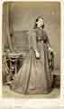 Unknown woman photographed by James Tulley and Co., photographers, 1860-1871