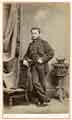 Unknown man photographed by James Tulley and Co., photographers, 1860-1871