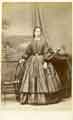 Unknown woman photographed by James Tulley, photographers, 1860's
