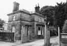 Lodge at the entrance to Crewe Hall, Brocco Bank latterly University of Sheffield student accommodation