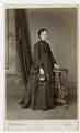 Unidentified woman photographed by William Blackburn, photographers, 1868-76