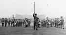View: s37052 Military band playing the Tattoo at Owlerton Stadium
