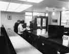 Counter of Yorkshire Bank, No.446 Firth Park Road at junction with Bellhouse Road
