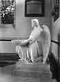 Statue, interior of All Saints Church, Ecclesall