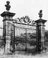 Gates at Beauchief Hall