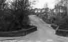Hollins Lane looking up from Rivelin Valley Road showing the Holly Bush Inn (right)