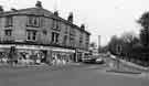 Junction of Machon Bank Road and Nether Edge Road (left). This was the site for the original Nether Edge Market