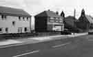 Nos.144-146 Main Street, Grenoside showing the Parish Hall and St. Mark's Church