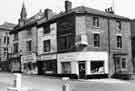Shops at Nos.281-285 London Road, Sharrow showing (right to left) Ruth Pointer, hairdressers (No.285); Four Ace's Continental Foods Ltd (No.283); Greeting Card Corner, newsagent and confectioner (No.281a) and Golden Tiger Chinese Restaurant (No.281)