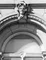 View: s39307 Carved stonework on front of Sheffield Water Works Company offices, Division Street, later became Transport Offices (known as Cambridge House), 
