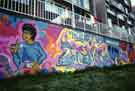 Mural at Pyebank Flats, Pitsmoor c.1987