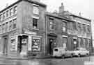 The Wee Cutlery Shop, junction of Howard Street and Arundel Street showing right Biggins Bros. Ltd, electro platers, No.154 Arundel Street