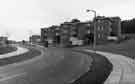 Blackstock Road looking through to Gaunt Place (right) on the Rollestone Estate