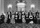 View: s40118 Principal guests at the Cutlers Forfeit Feast, Cutlers Hall, Church Street