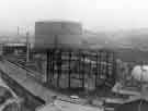 Effingham Street Gas Works as viewed from Victoria Station