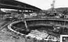 Construction at Blackburn Meadows Sewage Works, Tinsley