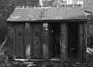 Dilapidated outside toilets, Nos. 128-134 Woodseats Road Dilapidated outside toilets, Nos. 128-134 Woodseats Road