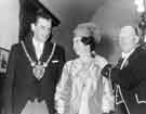 Installation of Alderman John Stenton Worrall and Mrs Worrall, Lord and Lady Mayoress,1965-66