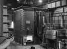 Samuel Fox and Company Ltd., Stocksbridge Works showing a 60 ton electric arc furnace with control room in the background, c.1960 Samuel Fox and Company Ltd., Stocksbridge Works showing a 60 ton electric arc furnace with control room in the background, c.1960