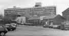 Nos.17-21 Eyre Lane and car park showing Sheffield Hallam University Owen Building (background)