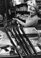 Louisa Turner of Arthur Turner (Sheffield) Ltd., gunsmiths, Nos. 33-35 West Bar