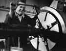 Machining a rolling mill drive shaft, Samuel Fox and Co. Ltd., Stocksbridge Works