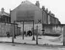 Advertisement for Sheffield Public Libraries Reading Room on the gable end of a house in Nightingale Street, Darnall Advertisement for Sheffield Public Libraries Reading Room on the gable end of a house in Nightingale Street, Darnall