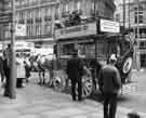View: s41761 City Clopper horse drawn bus on Pinstone Street