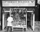 Horace Boldock, fish, game and poultry suppliers, No. 754 Chesterfield Road, Woodseats