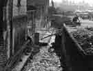 Culverting the River Porter for the widening of St. Mary's Gate, June 1956 - August 1958
