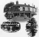 P. and J. Pollard, tea and coffee dealers, No.191 Glossop Road and corner of Fitzwilliam Street showing (left) Zodiac, card and gift shop