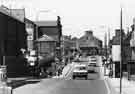 Manchester Road, Stocksbridge showing (centre) Wine Sellers