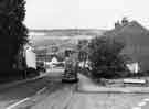 Whitewell Crescent, Stocksbridge as viewed from Pot House Lane