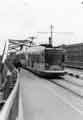 View: s42391 Supertram No.7 crossing the bridge on Park Square 