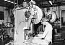 Clipping spoons and forks at Hiram Wild Ltd., cutlery manufacturers, Central Works, Herries Road, Shirecliffe 