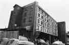 View: s42667 Derelict Straddle Warehouse at the Canal Basin 